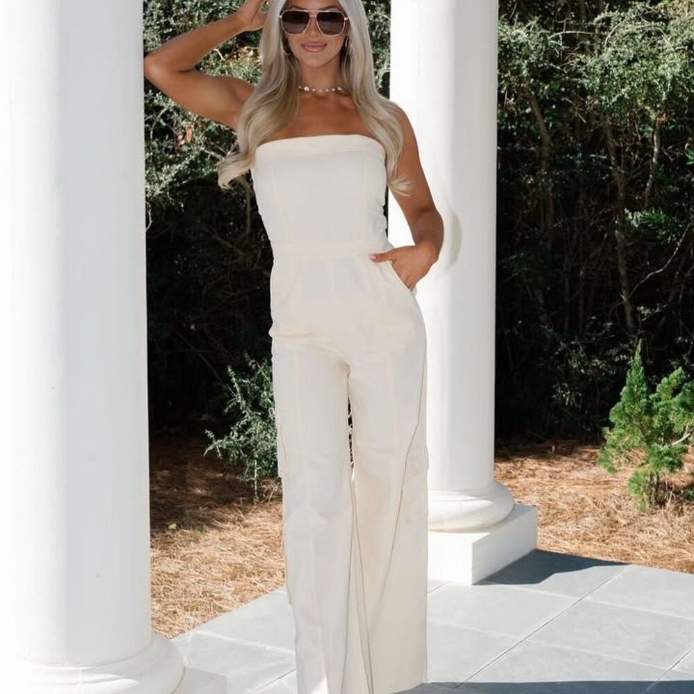 New Authentic Runway Label Jumpsuit
